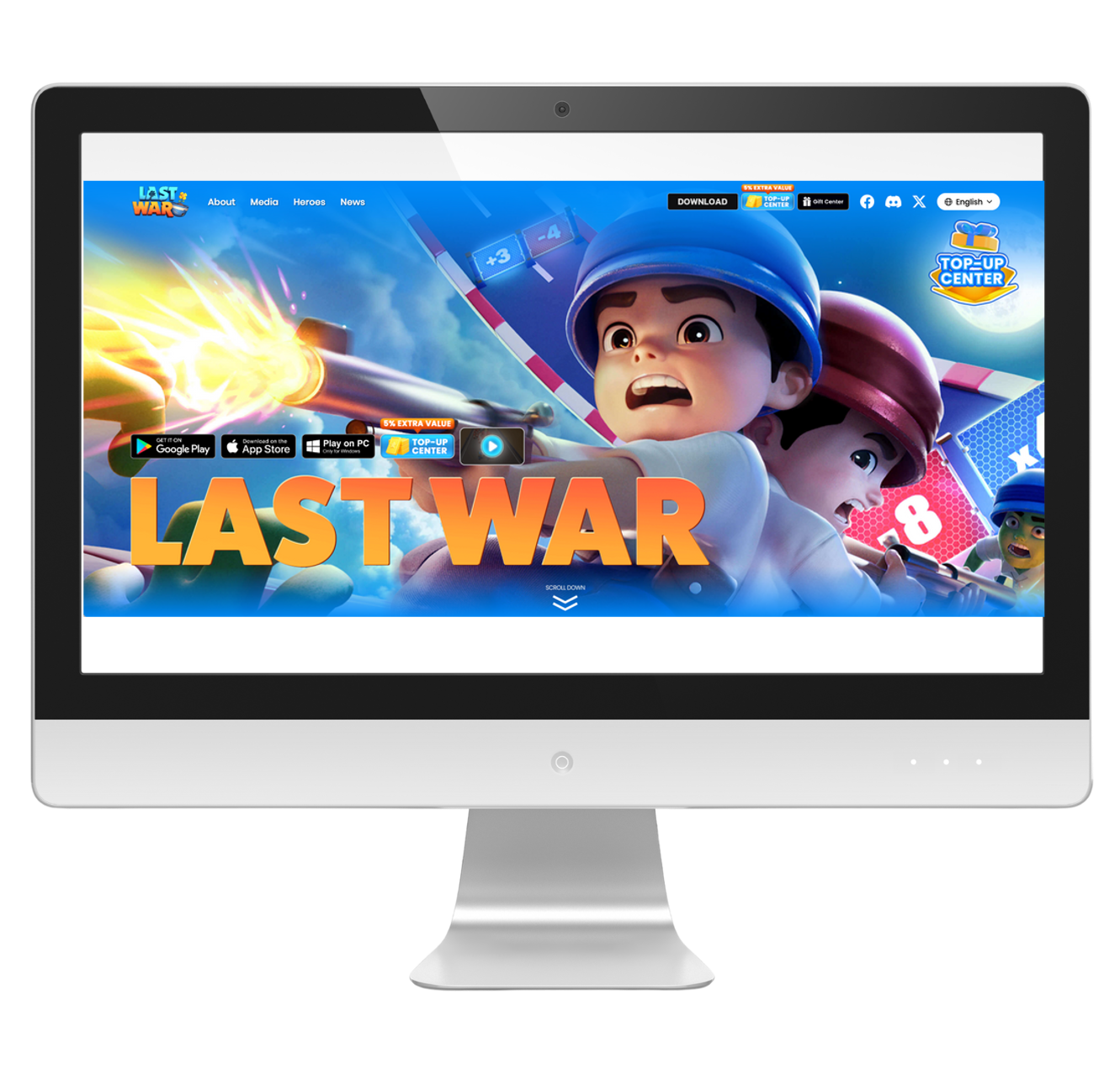 Mobile Game Website CMS